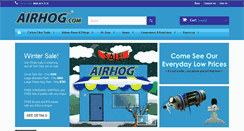 Desktop Screenshot of airhog.com